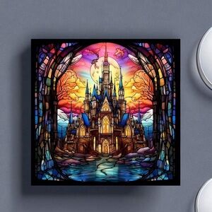 Princess Castle 🏰 👸 Diamond Art 30 X 30 cm New Craft Set New! Vibrant Colors